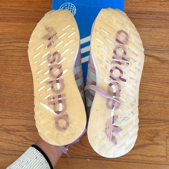 Adidas Original Multix Sneakers Mauve/Lilac size 8 US Women - Picture 11 of 14